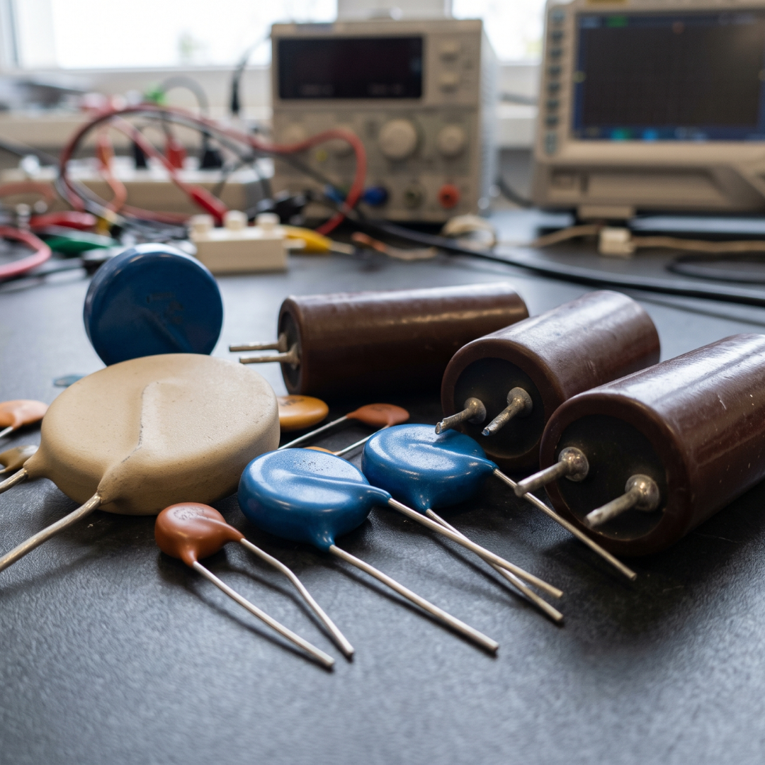 High-voltage ceramic capacitors
