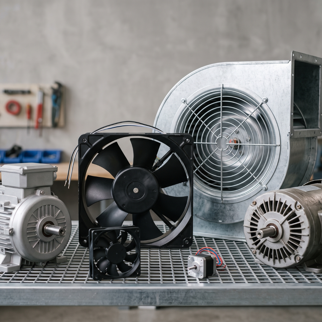 Cooling fans and thermal management